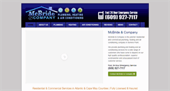 Desktop Screenshot of mcbrideservice.net